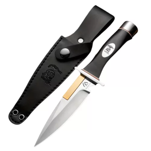 Couteau de chasse lame fixe avec étui