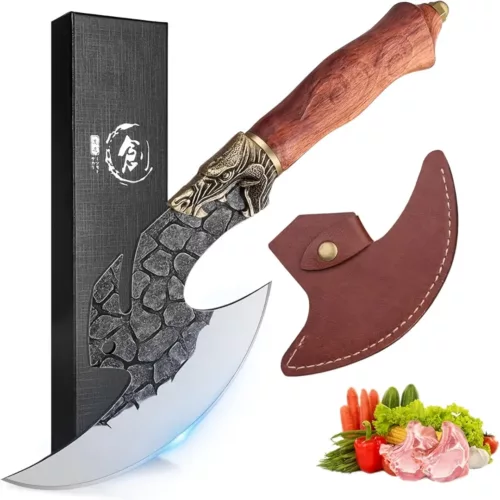 Couteau de chef décor dragon fantasy