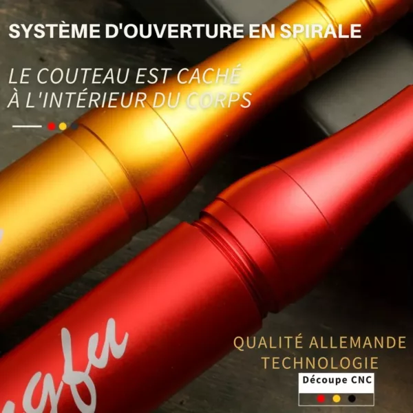 Couteau de survie dissimulé avec étui – Image 5