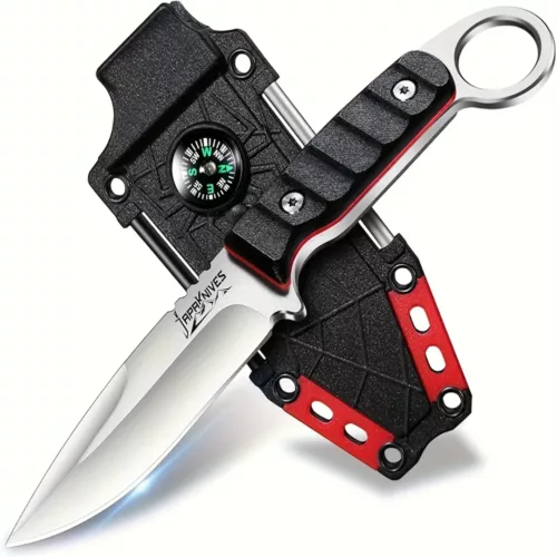 Couteau de survie lame fixe tactique