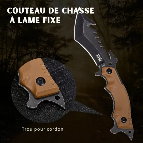 Couteau tactique pliant de survie – Image 5