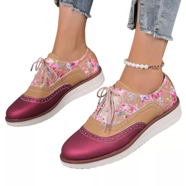 Derby femme imprimé floral original – Image 10