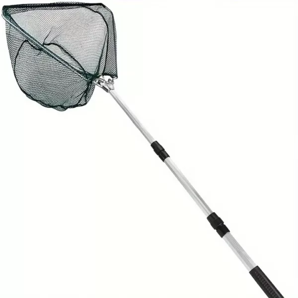 Épuisette télescopique manche aluminium pliable – Image 2
