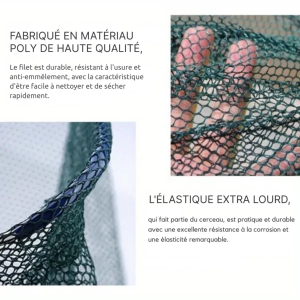 Épuisette télescopique manche aluminium pliable – Image 5