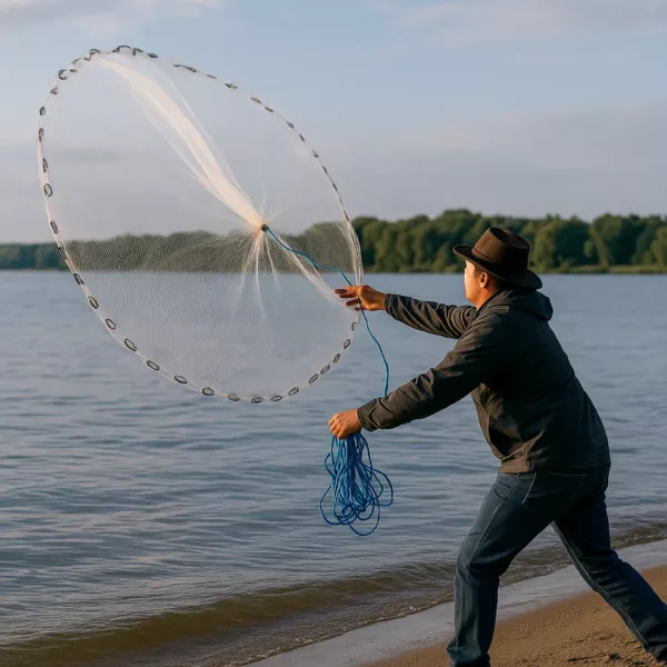 Filet de lancer maille fine pour amorçage