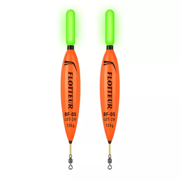 Flotteur lumineux rechargeable pour pêche nocturne
