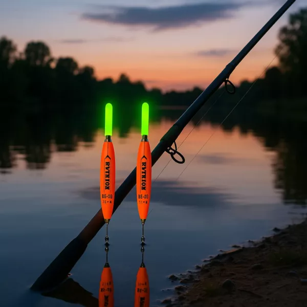 Flotteur lumineux rechargeable pour pêche nocturne – Image 2