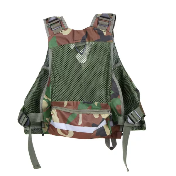 Gilet de pêche léger avec multiples poches – Image 10