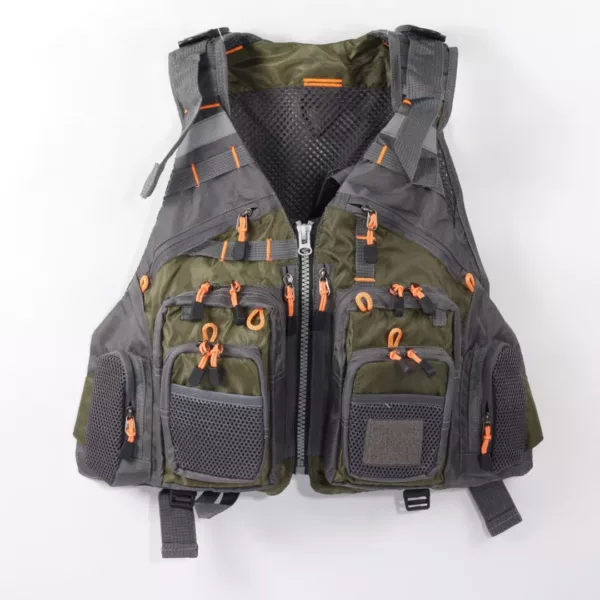 Gilet de pêche léger avec multiples poches – Image 14