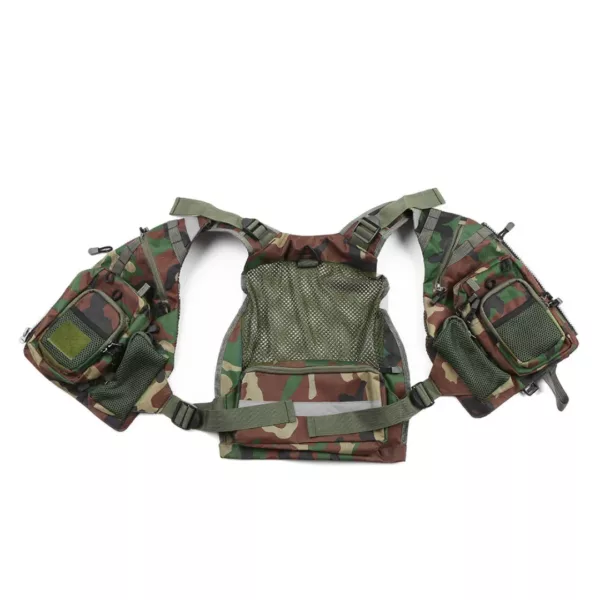 Gilet de pêche léger avec multiples poches – Image 6