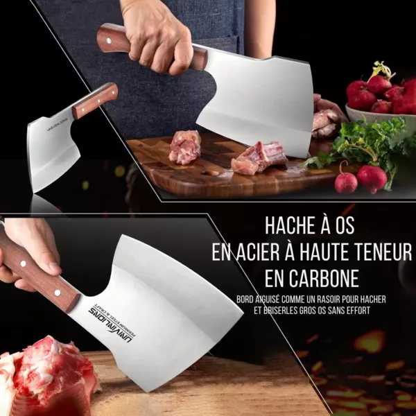 Hachoir de cuisine coupe os robuste – Image 4