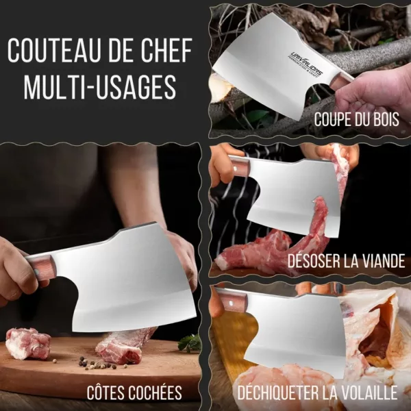 Hachoir de cuisine coupe os robuste – Image 5