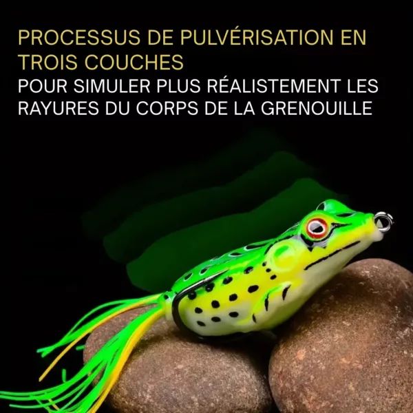 Leurre grenouille souple pour pêche estivale – Image 7