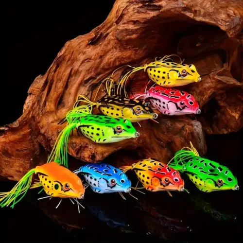 Leurre grenouille souple pour pêche estivale