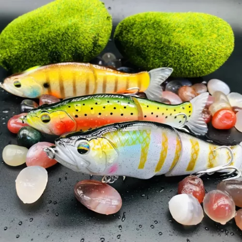 Leurre poisson nageur flottant réaliste
