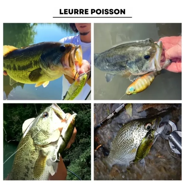 Leurre poisson nageur flottant réaliste – Image 4