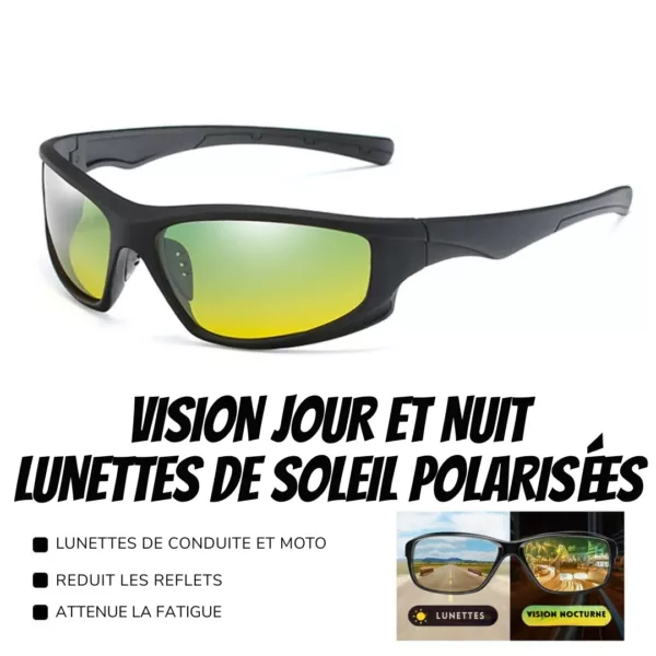 Lunettes polarisantes pêche anti reflet UV – Image 7