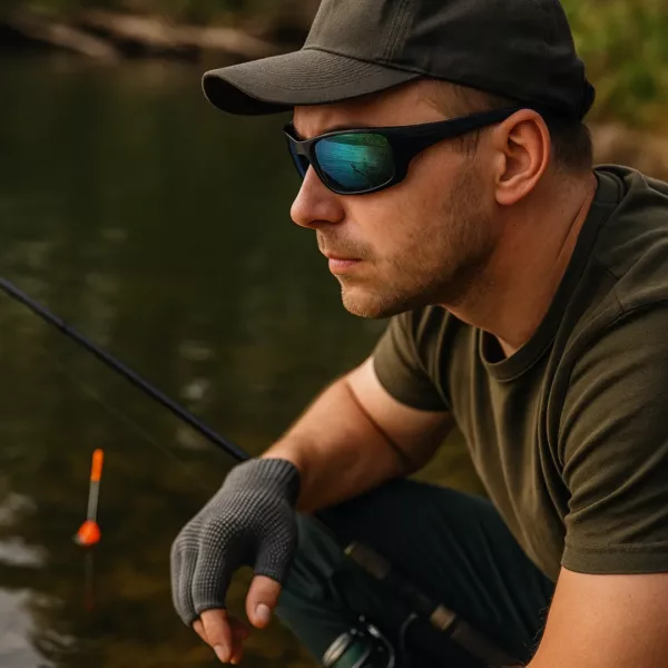 Lunettes polarisantes pêche anti reflet UV – Image 6
