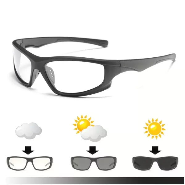 Lunettes polarisantes pêche anti reflet UV – Image 9