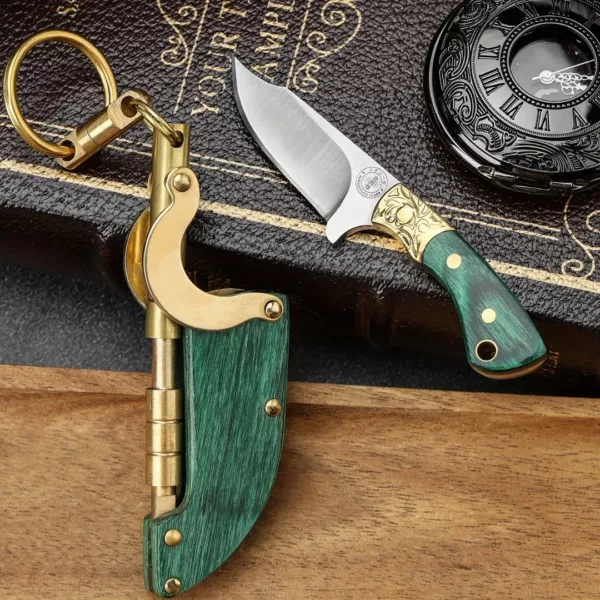 Mini couteau porte-clés vintage – Image 9