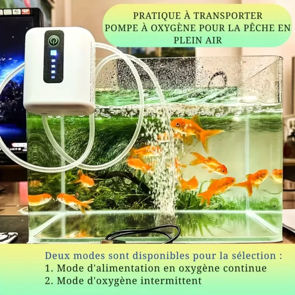Mini pompe à air pour seau appâts – Image 8