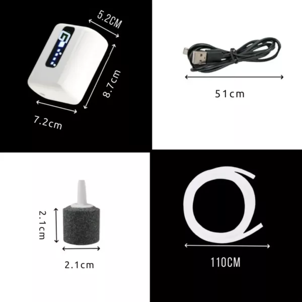 Mini pompe à air pour seau appâts – Image 3