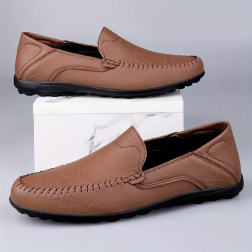 Mocassin confort homme semelle souple
