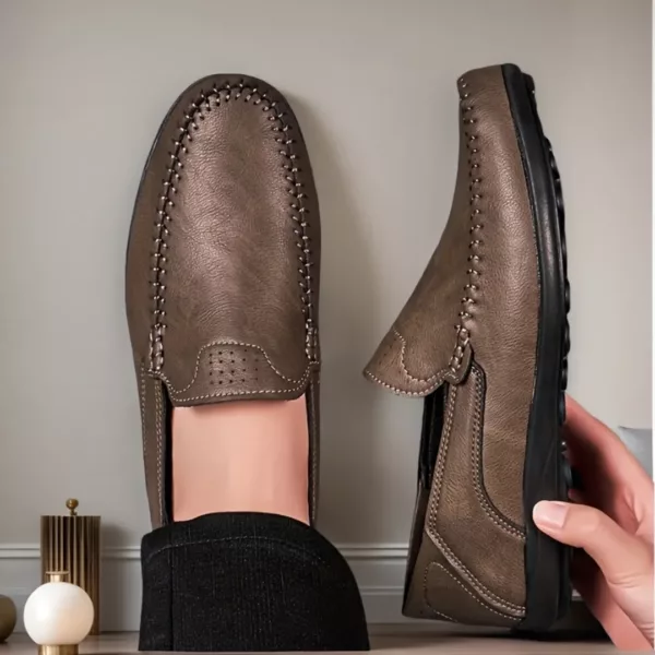 Mocassin confort homme semelle souple – Image 5