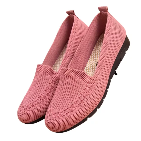 Mocassin femme tissé semelle confort – Image 6