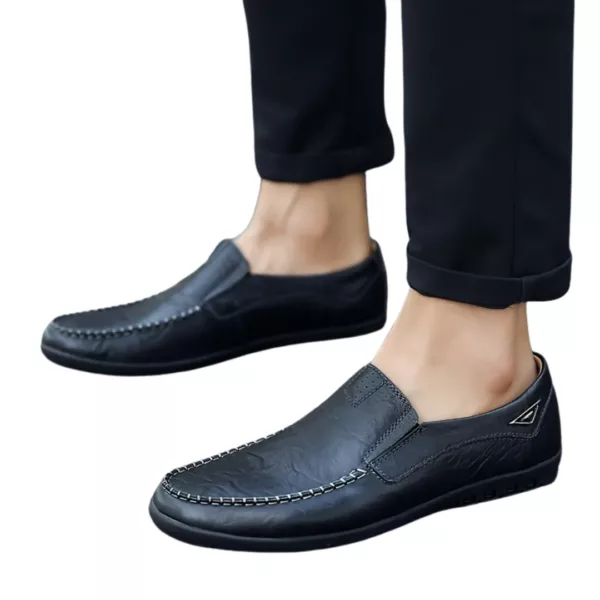 Mocassin cuir souple style décontracté – Image 13