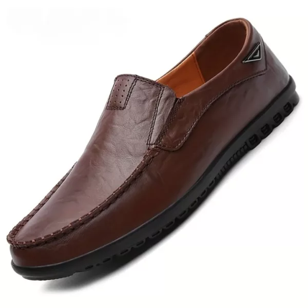 Mocassin cuir souple style décontracté – Image 9