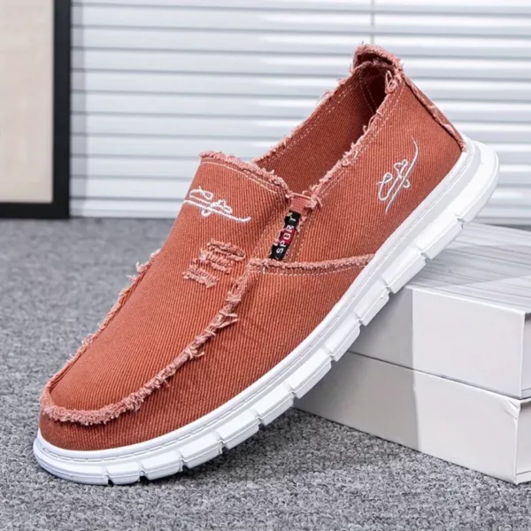 Mocassin décontracté effet effiloché – Image 2
