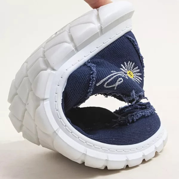 Mocassin décontracté effet effiloché – Image 4