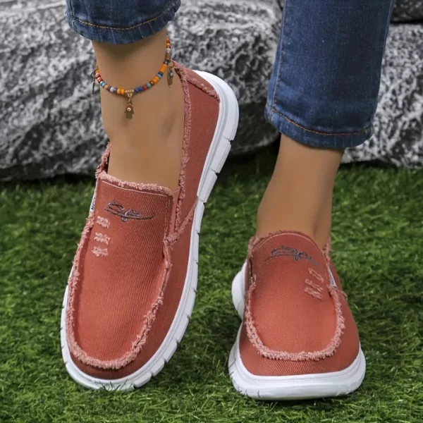 Mocassin décontracté effet effiloché – Image 5