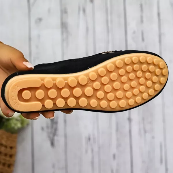Mocassin femme antidérapant détail métal – Image 5