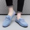 Mocassin femme avec franges décoratives