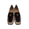 Mocassin femme à talon motif dalmatien