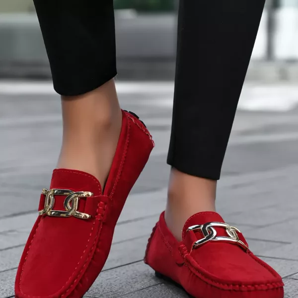 Mocassin femme chic détail métal – Image 8