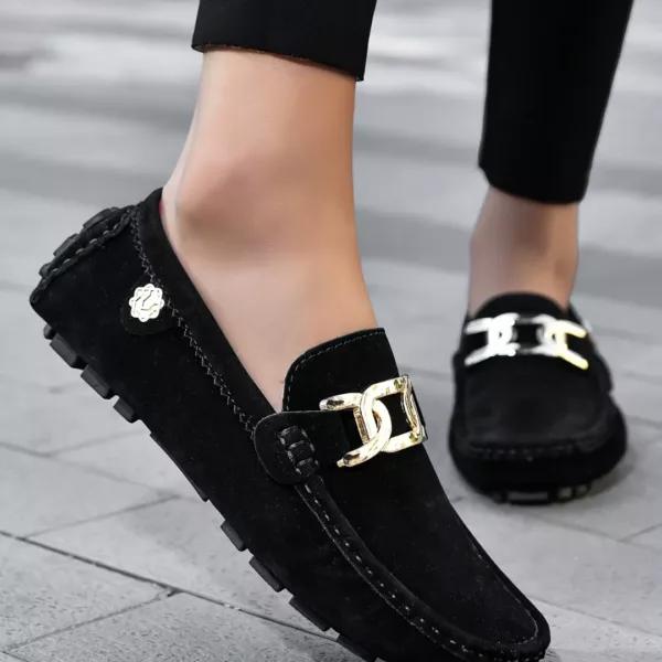 Mocassin femme chic détail métal – Image 7