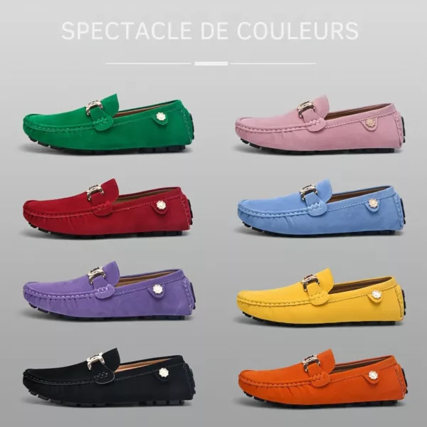 Mocassin femme chic détail métal – Image 3