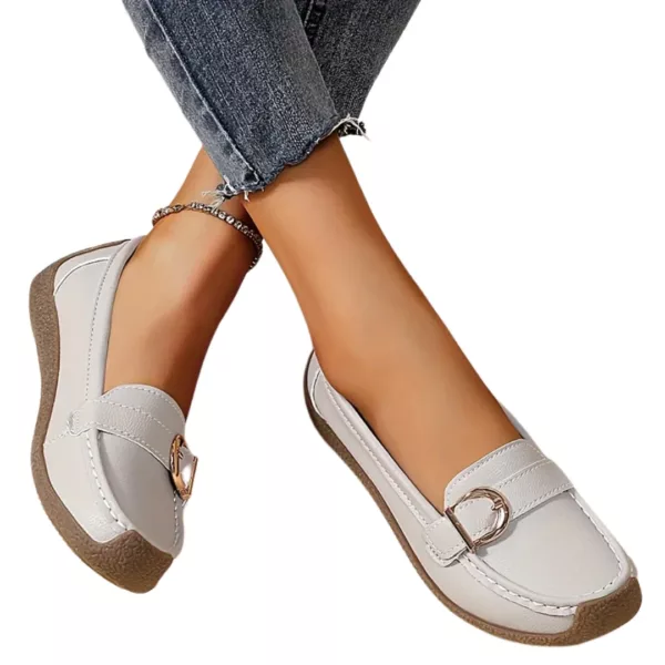 Mocassin femme confort boucle latérale – Image 6