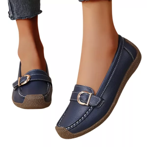 Mocassin femme confort boucle latérale – Image 9