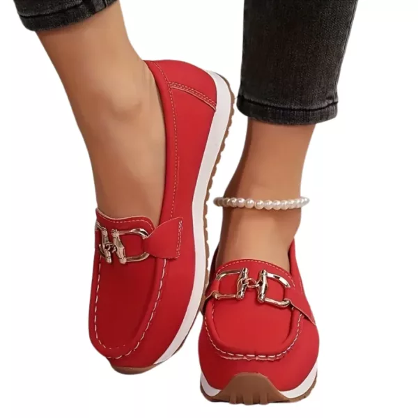 Mocassin femme confort semelle épaisse – Image 8