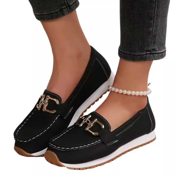 Mocassin femme confort semelle épaisse – Image 6