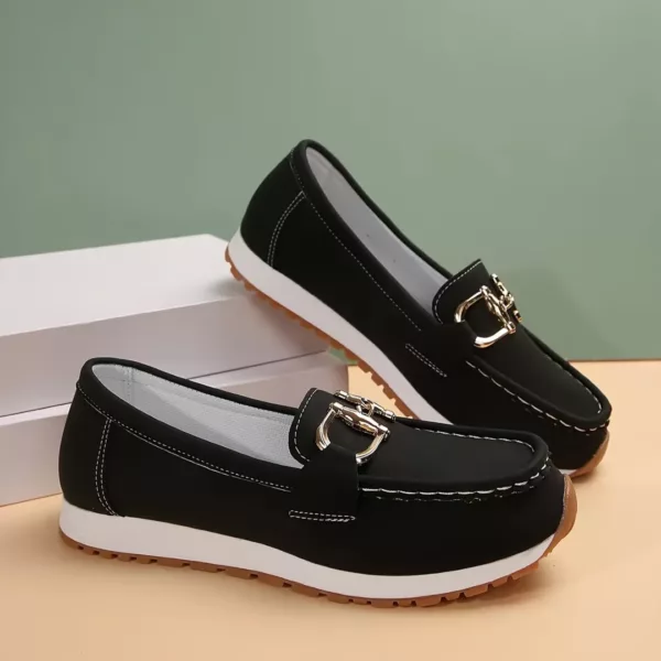 Mocassin femme confort semelle épaisse – Image 5