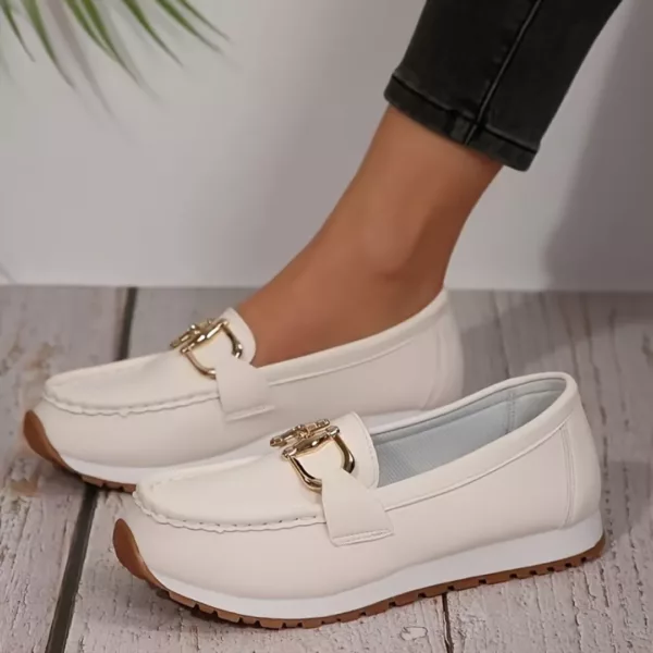 Mocassin femme confort semelle épaisse – Image 2