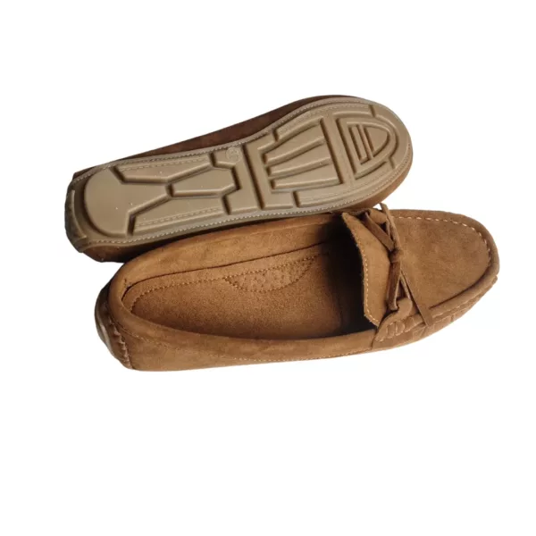 Mocassin femme doux nœud décoratif – Image 7