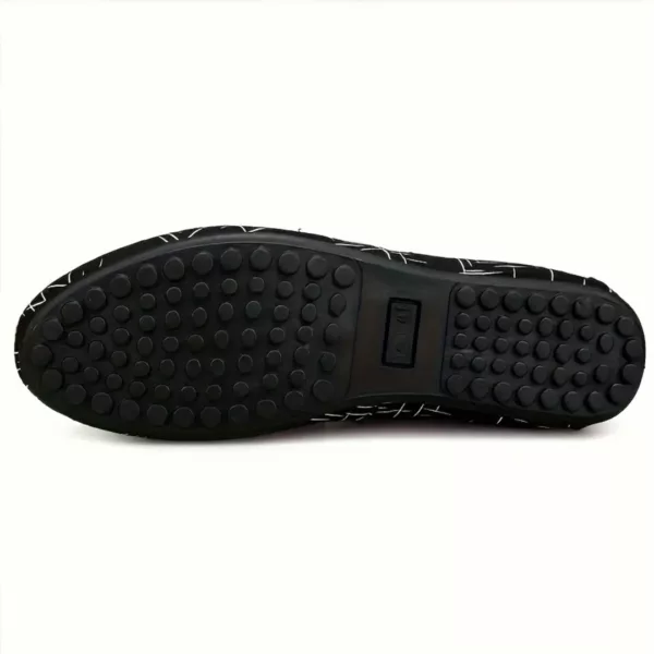 Mocassin femme imprimé graphique moderne – Image 11