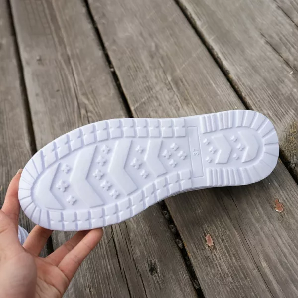 Mocassin femme perforé motif bandana – Image 4