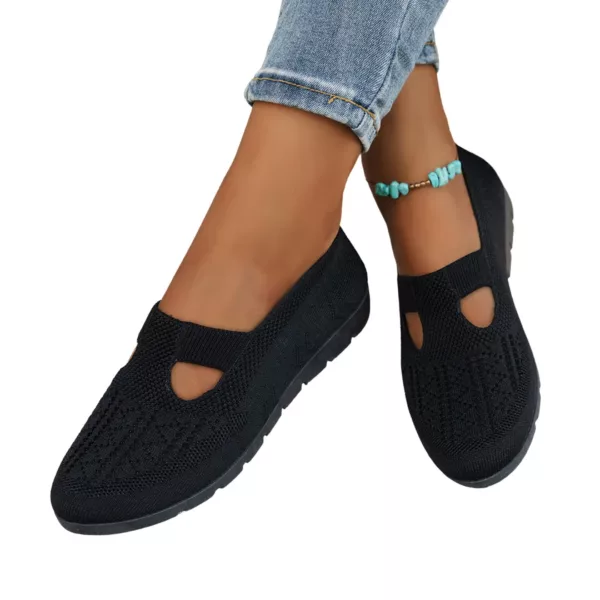 Mocassin femme respirant maille ajourée – Image 5